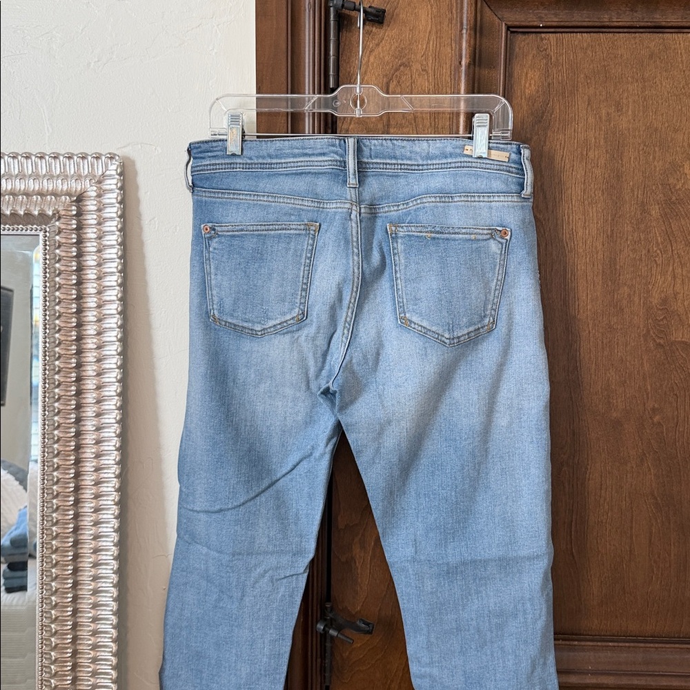 Anthropologie Light Blue Straight Jeans - Picture 3 of 4